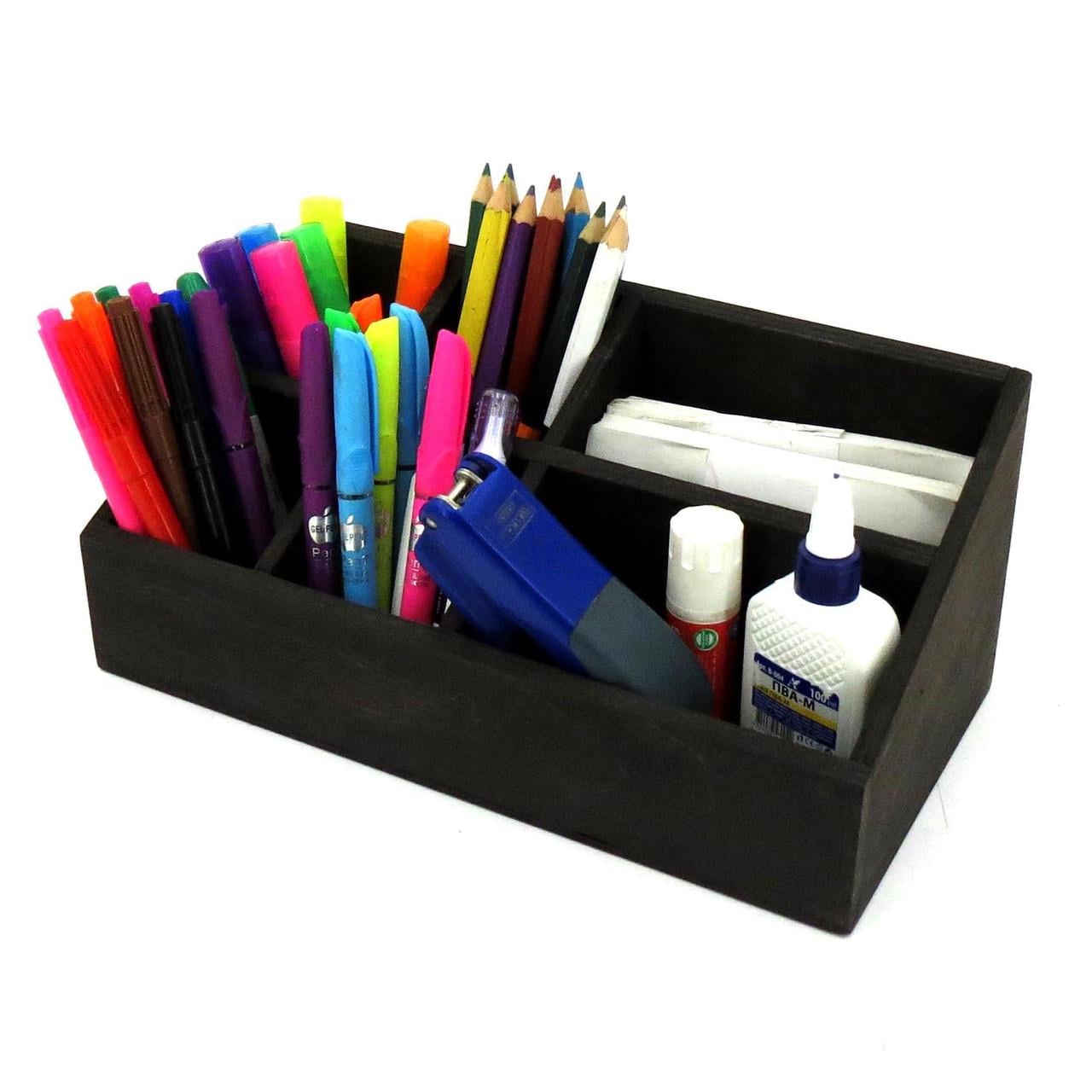 Органайзер настольный из дерева Фримен Венге (Кнц-004112)