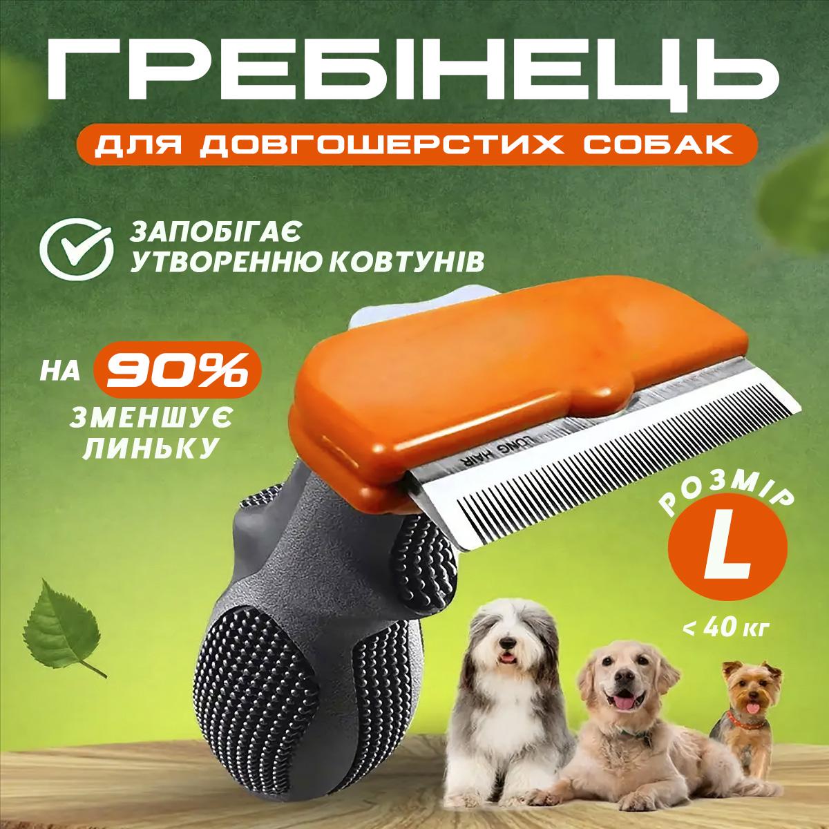 Дешедер з кнопкою для котів та собак Kayfovo FR66 щітка для видалення підшерстя 66 мм (28785) - фото 2 Дешедер з кнопкою для котів та собак Kayfovo FR66 щітка для видалення підшерстя 66 мм (28785) - фото 2