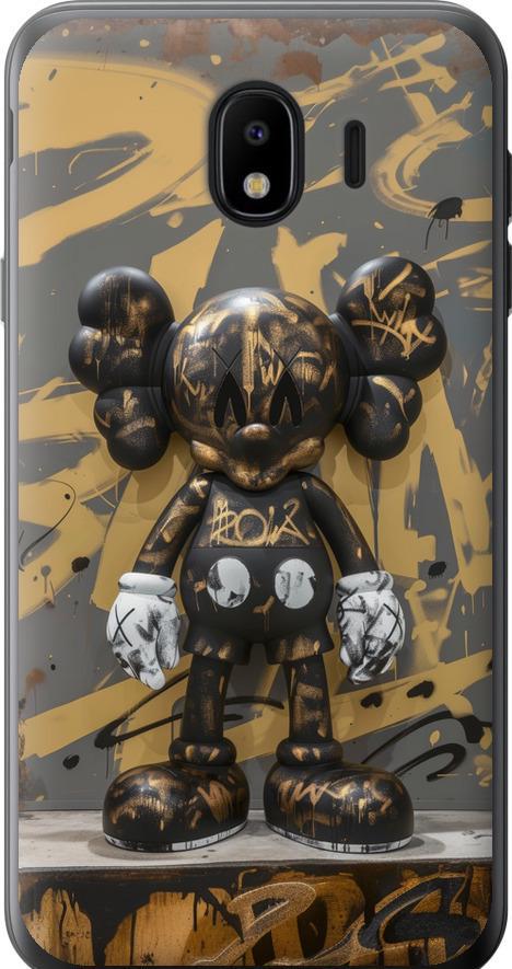 Чехол на Samsung Galaxy J4 2018 Bronze kaws (6097u-1487-42517)