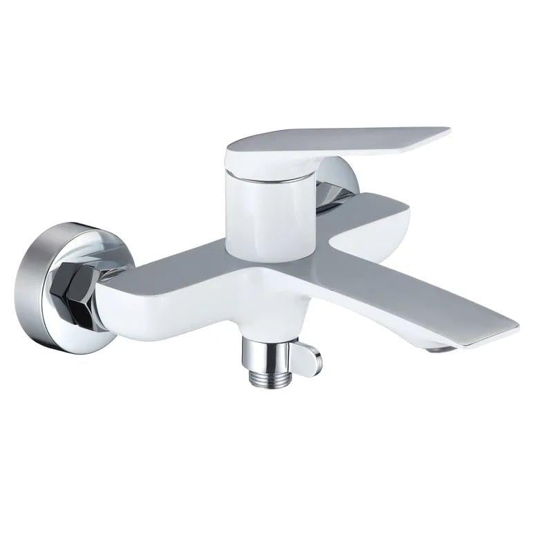 Смеситель для ванны MIXXUS PREMIUM DERBY 009 Euro White/Chrome (MI6615)