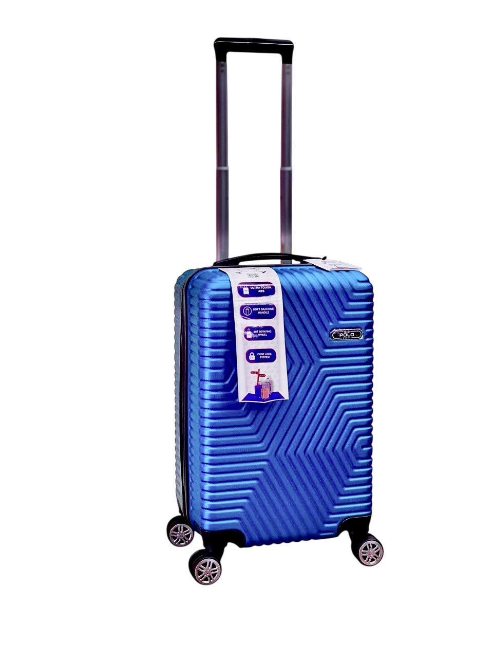 Валіза Polo ПК008-S полікарбонат на 4-х подвійних колесах маленька S 50 л Електрик - фото 1 Валіза Polo ПК008-S полікарбонат на 4-х подвійних колесах маленька S 50 л Електрик - фото 1