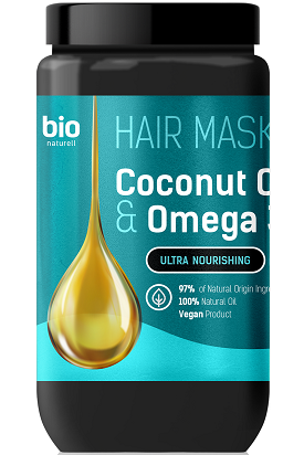 Маска для волосся Bio Naturell Coconut Oil and Omega 946 мл (8588006041347) - фото 1