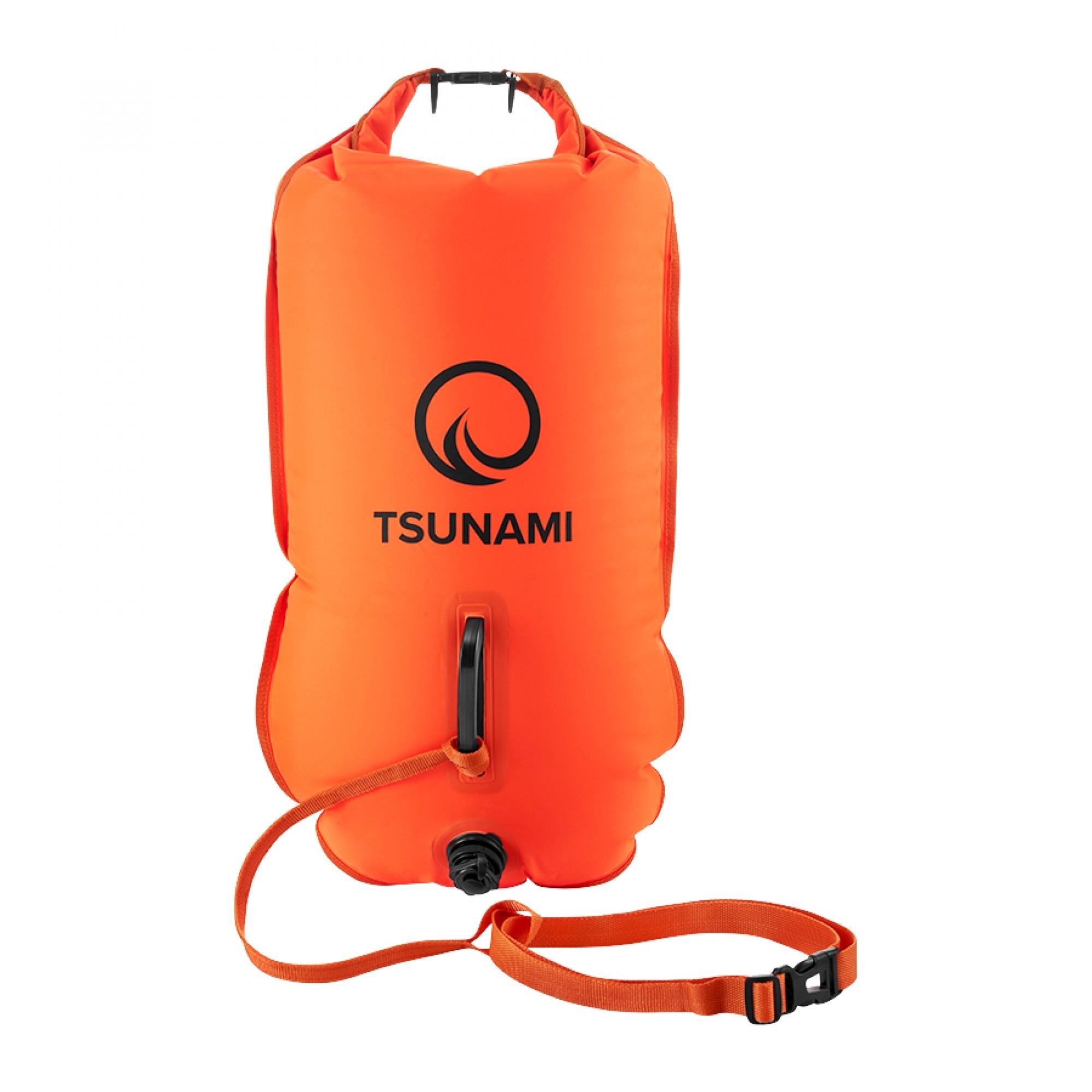 Буй для плавання TSUNAMI надувний 2в1 Orange (P-5907739312716)