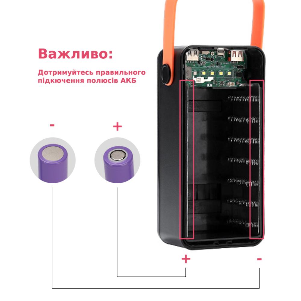 Повербанк S21 52500 mAh (PBS21X18650X25K) - фото 4