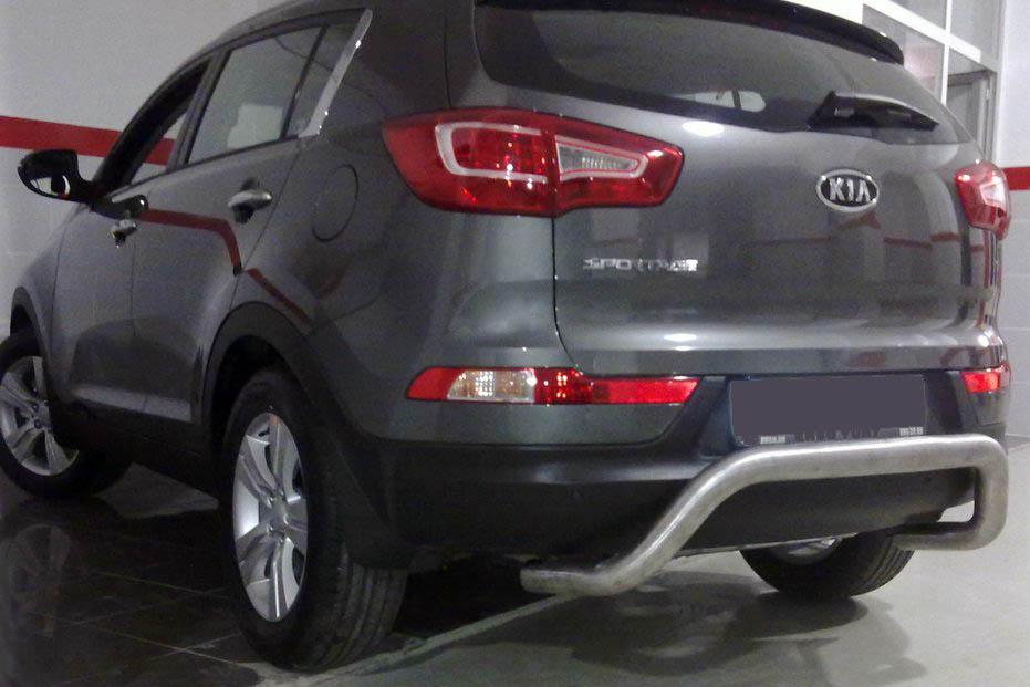 Задняя дуга AK007 CAN для Kia Sportage 2010-2015 гг. нержавеющая сталь Хром