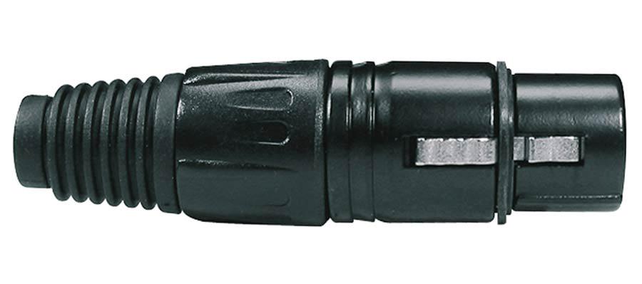 Коннектор Boston XLR-3-FVBK XLR Canon (25491913)