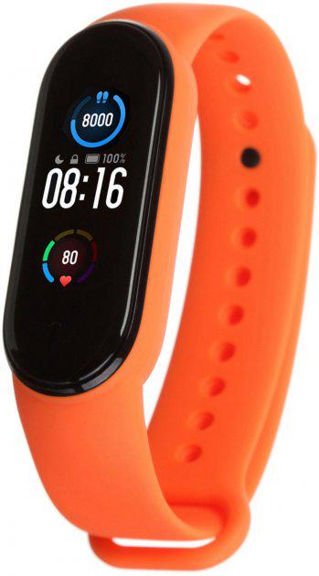 Ремешок для Xiaomi Mi Band 5/6/7 Orange (7844306) - фото 1