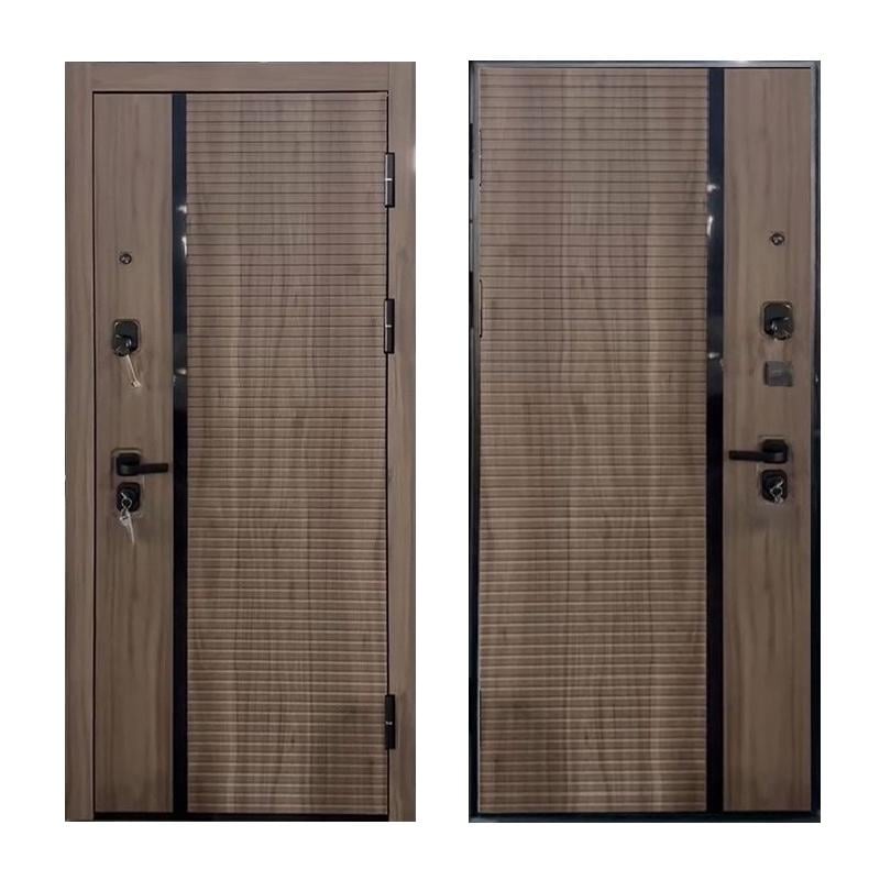 Дверь входная правая TD MM8003 2050x860 мм Спил коньячный/Спил коньячный (33514736)