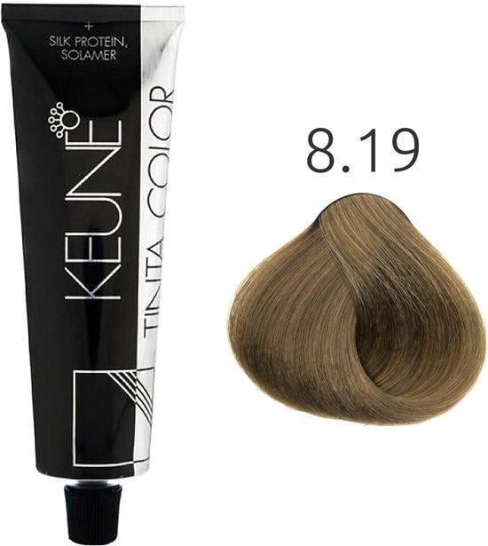Краска для волос Keune Tinta Color 8.19 Light Matt Blonde стойка 60 мл (2675133863)