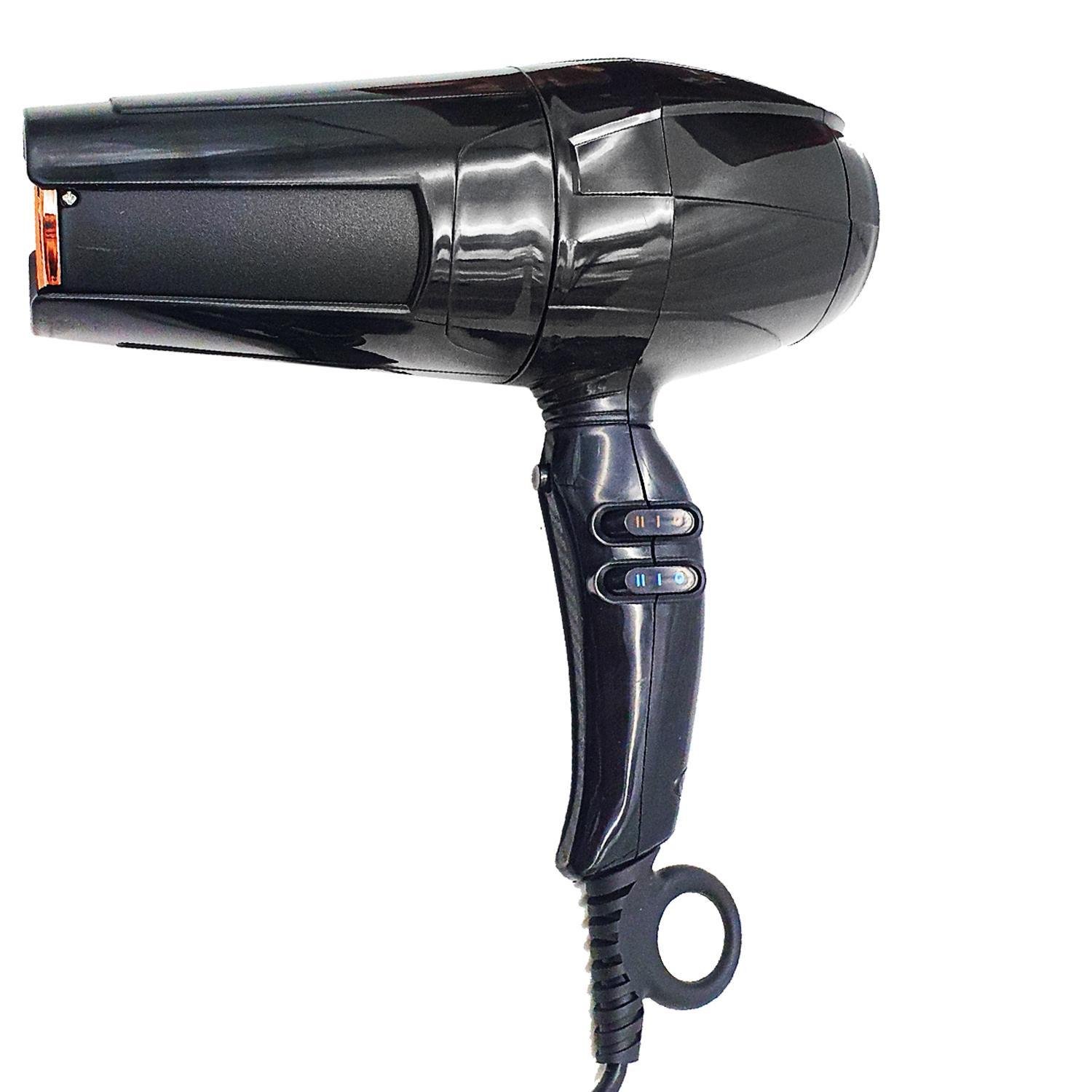 Фен для волос 1600 Вт UKC Styler 360 с концентратором Черный