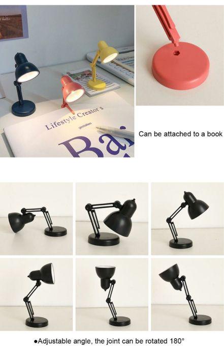 Лампа для чтения книг с креплением мини Черный - фото 7 Лампа для чтения книг с креплением мини Черный - фото 7