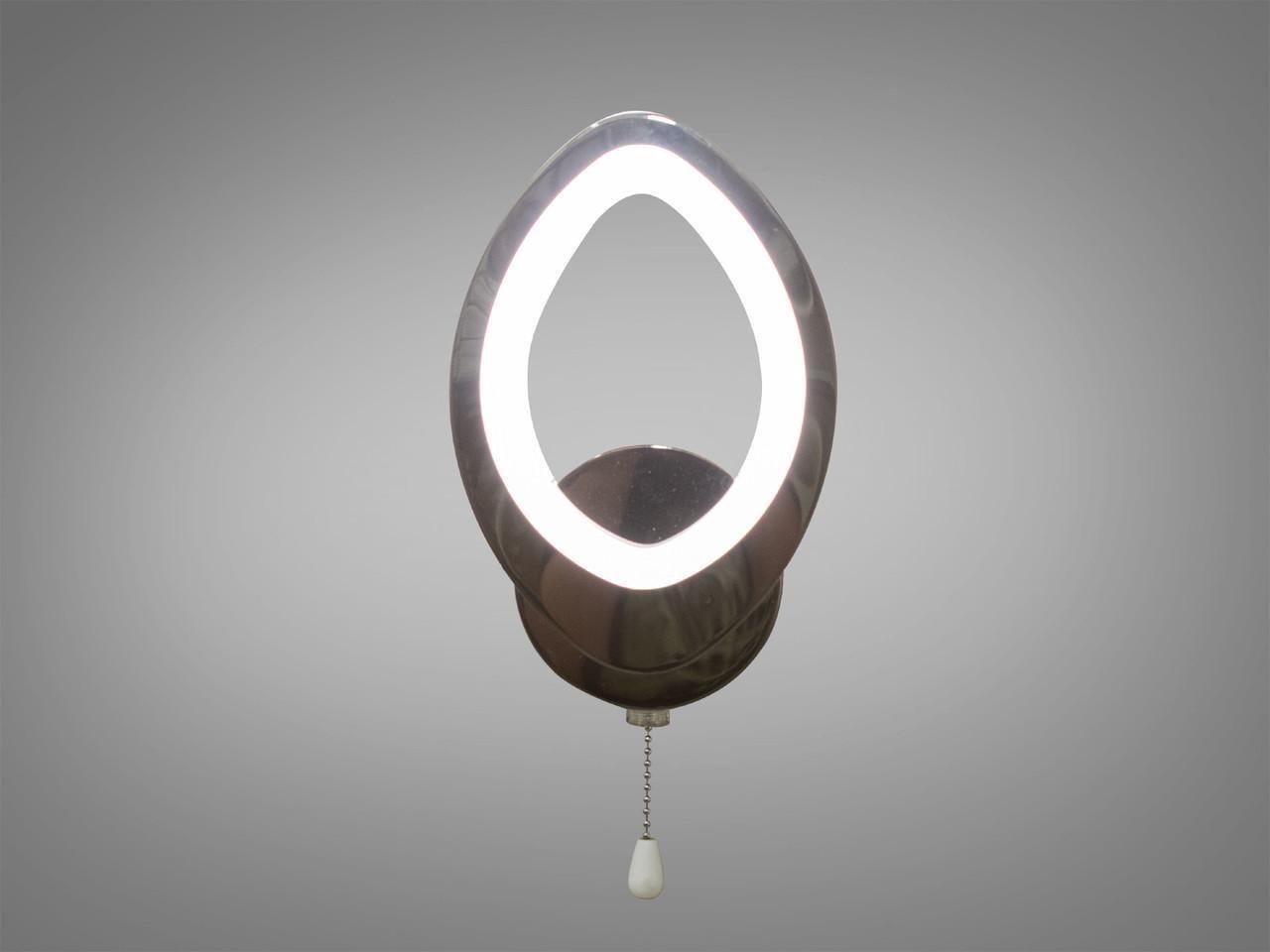 Бра светодиодное EcoLed 15W 8059/1BHR Черный/Хром