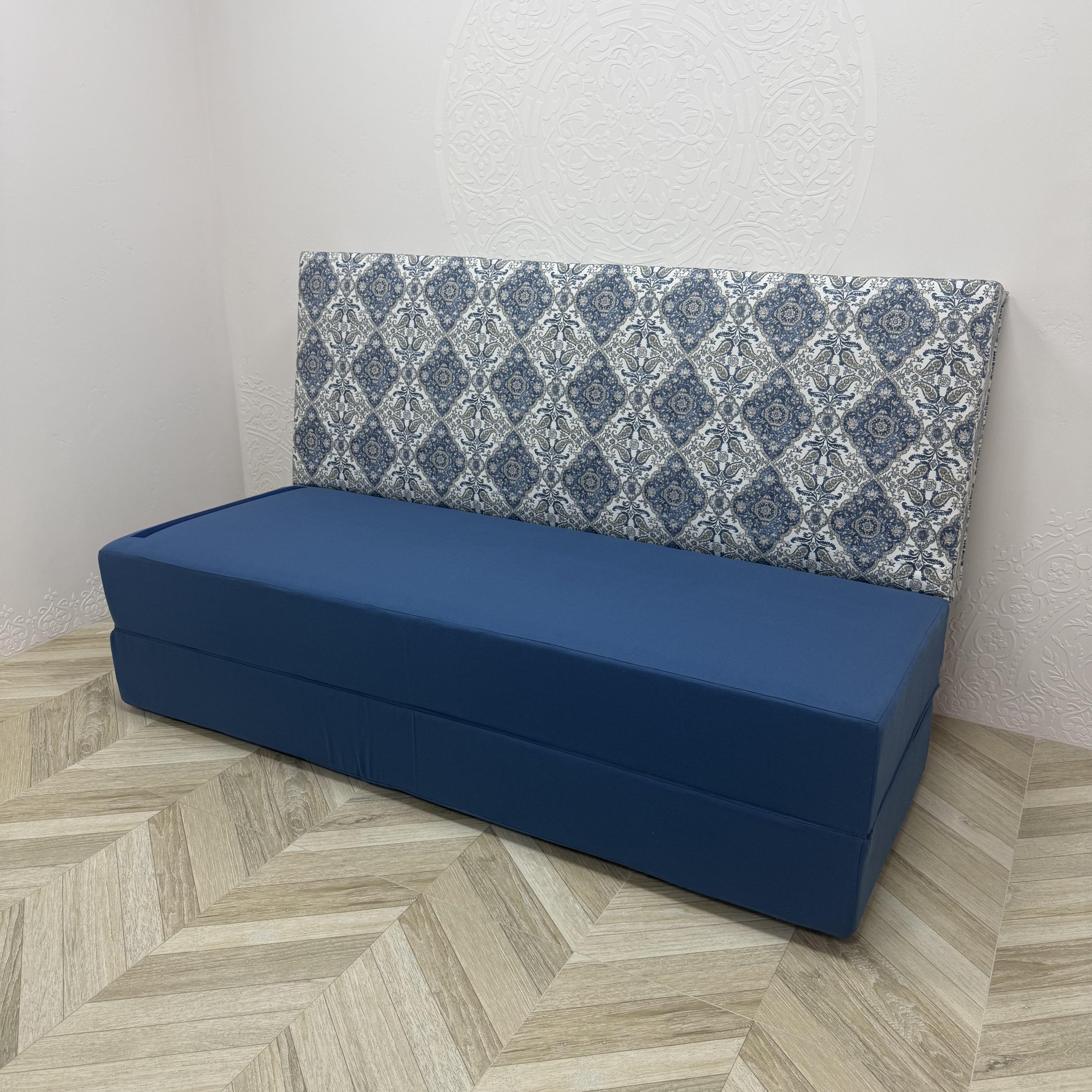 Матрас-трансформер Comfort Home maxi East blue раскладной комбинированный панама 200х120х15 см