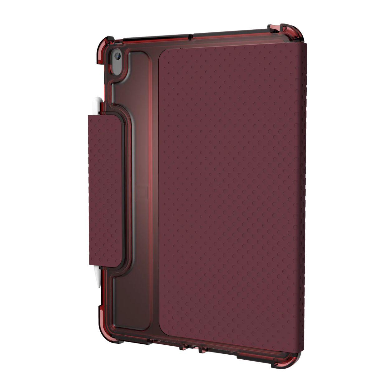 Чехол UAG Lucent для планшета Apple iPad 10,2" 9th Gen 2021 Бордовый (12191N314748) - фото 2 Чехол UAG Lucent для планшета Apple iPad 10,2" 9th Gen 2021 Бордовый (12191N314748) - фото 2
