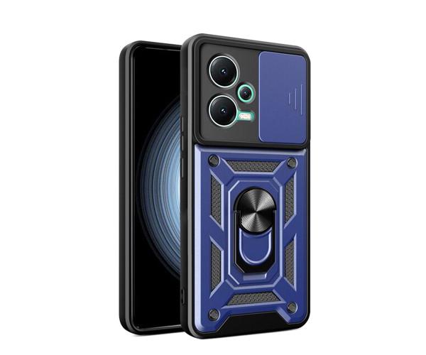 Чехол-накладка Ricco Camera Sliding для Xiaomi Redmi Note 12 5G / Poco X5 Синий