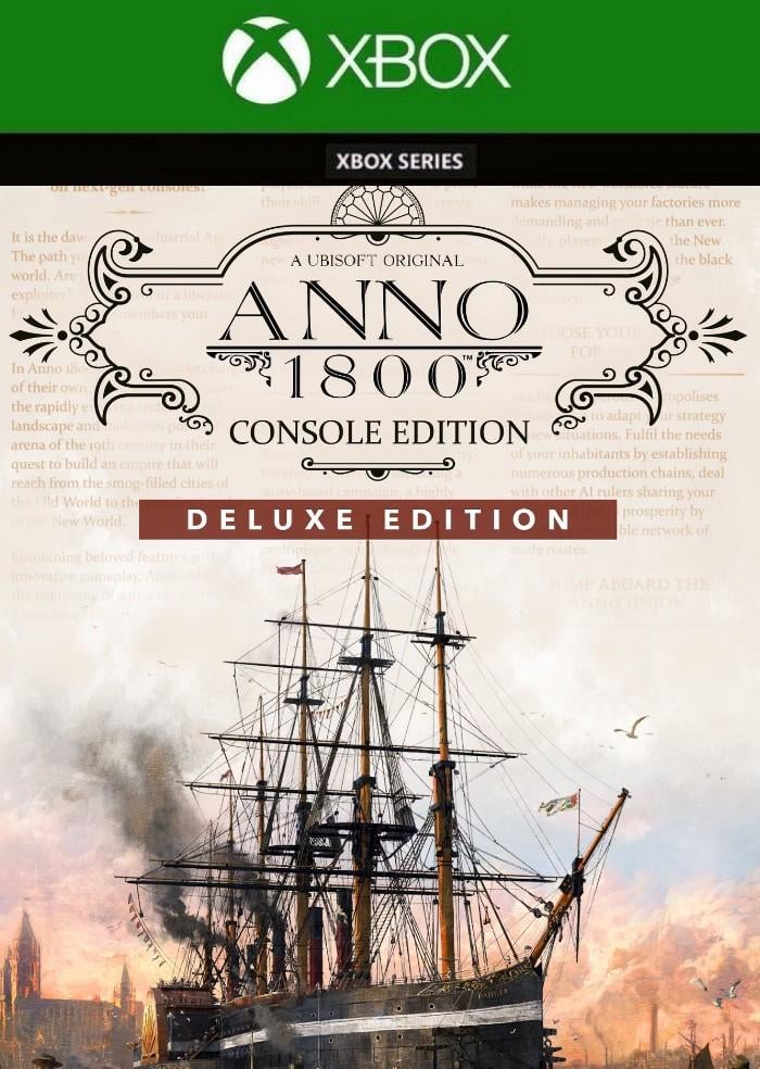 Ключ активації Anno 1800 Console Edition Deluxe для Xbox Series (60618091)
