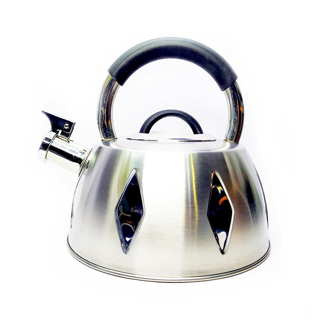 Чайник Rainberg RB-720 з нержавіючої сталі 3 л Чайник Rainberg RB-720 з нержавіючої сталі 3 л