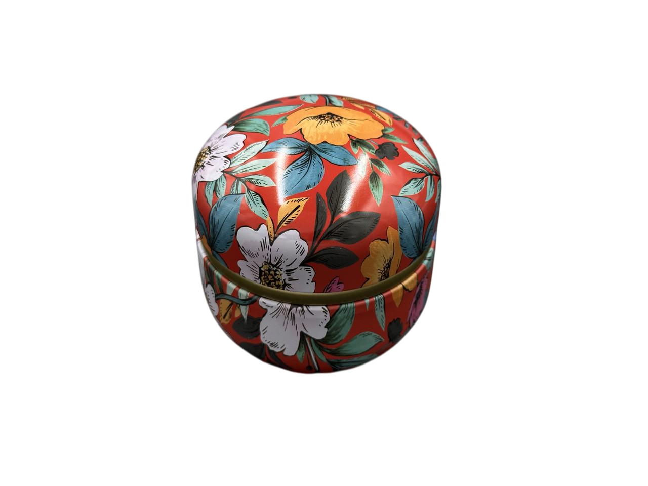 Коробка подарочная с цветочным принтом металлическая круглая 8,5х8,5х8,5 см Разноцветный (GL-117-2) Коробка подарочная с цветочным принтом металлическая круглая 8,5х8,5х8,5 см Разноцветный (GL-117-2)