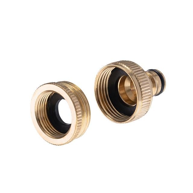 Адаптер латунний на конектор Intertool 1/2" з внутрішнім різьбленням 3/4" 1" (GE-1211) - фото 3 Адаптер латунний на конектор Intertool 1/2" з внутрішнім різьбленням 3/4" 1" (GE-1211) - фото 3