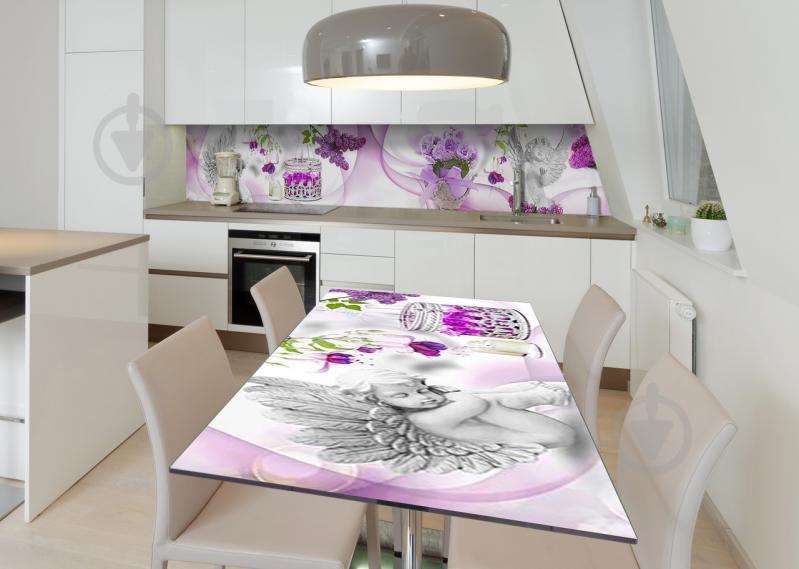 Наклейка 3Д виниловая на стол Zatarga «Спящие ангелы» 600х1200 мм (Z182519st)