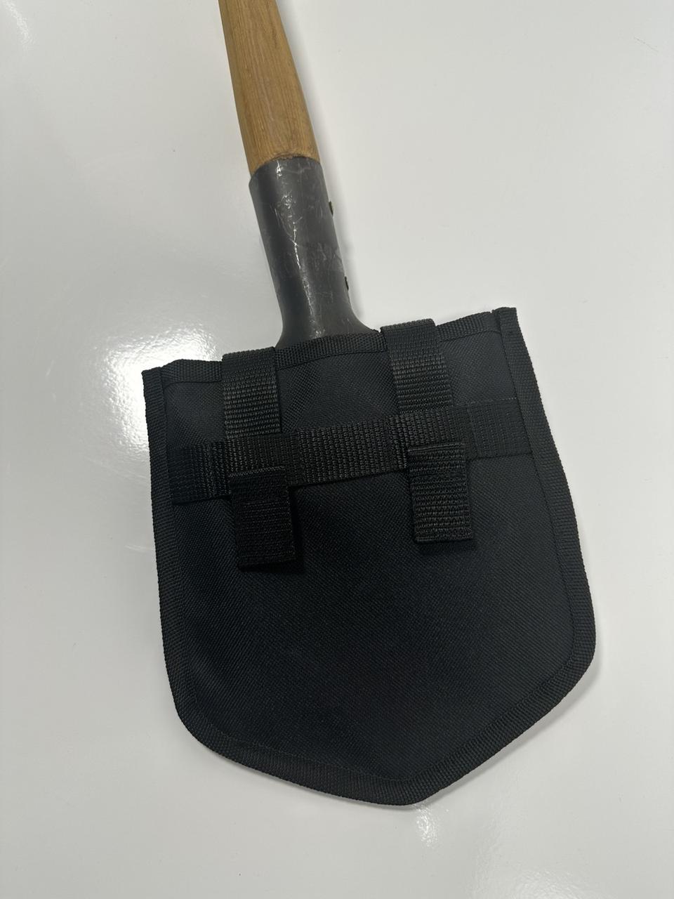 Чохол на саперну лопату 22х17 см Чорний Чохол на саперну лопату 22х17 см Чорний