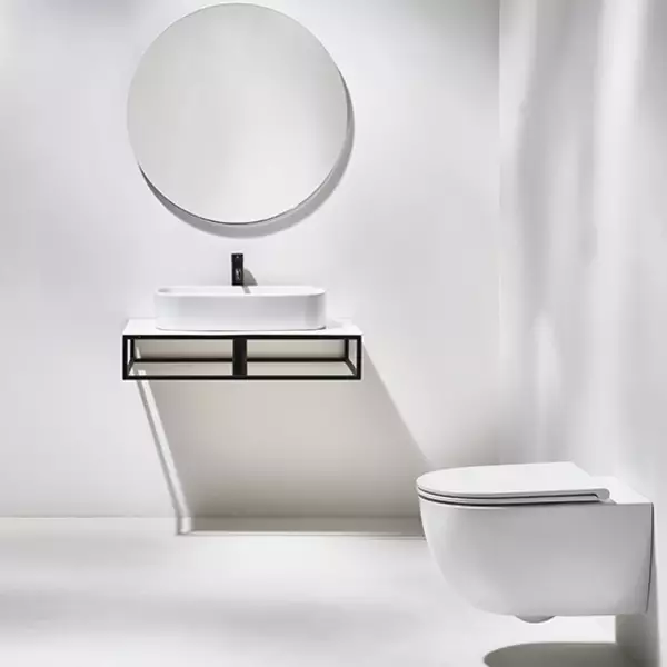 Унитаз подвесной Simas Trevi TR18/F85/TR004 безобедочный с сиденьем Soft Close (35476223)