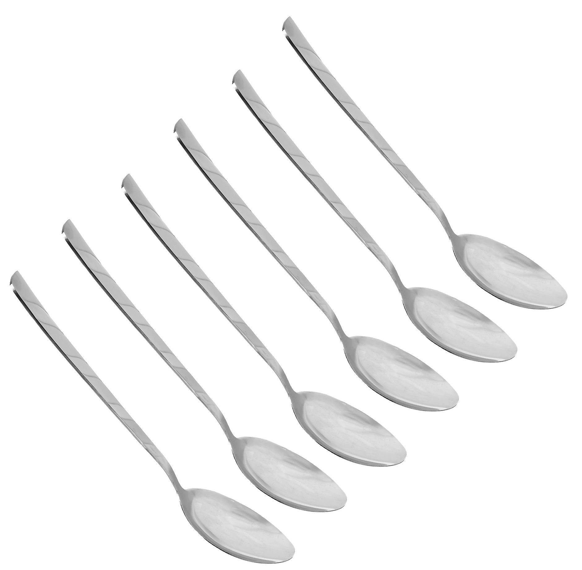 Набор столовых ложек Swell из нержавеющей стали 6шт.