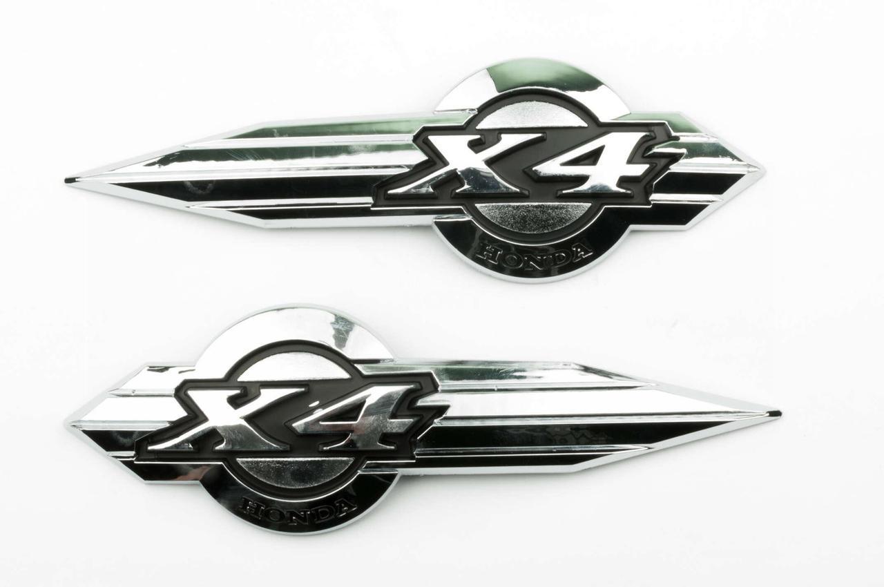 Наклейка шильдик X4 №5202 Хром (2177217885)