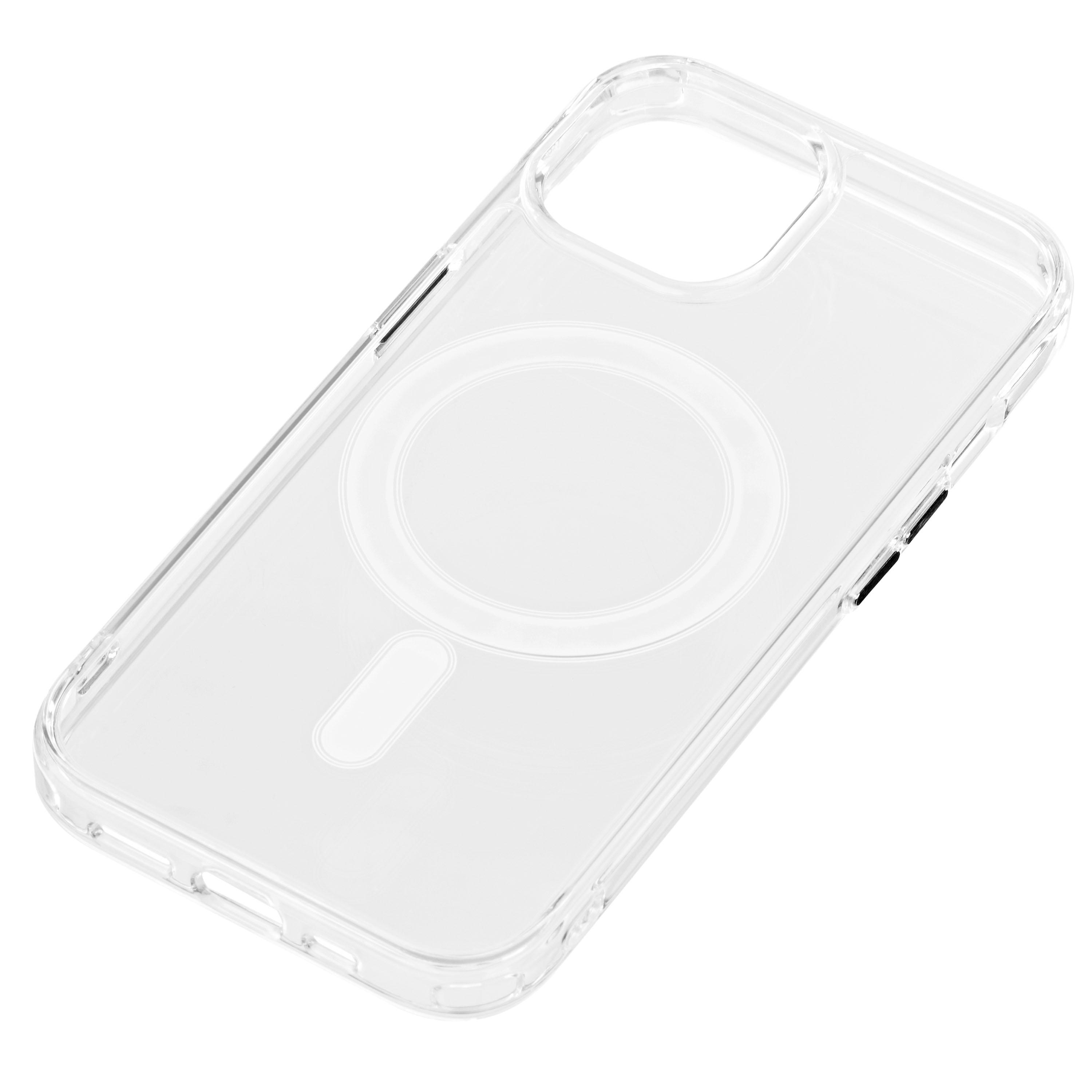 Чехол 2E Basic для Apple iPhone 15 Plus, Transparent MagSafe Cover, Clear (ERC-2E-IPH-15PRM-OCLS-CL) - фото 2