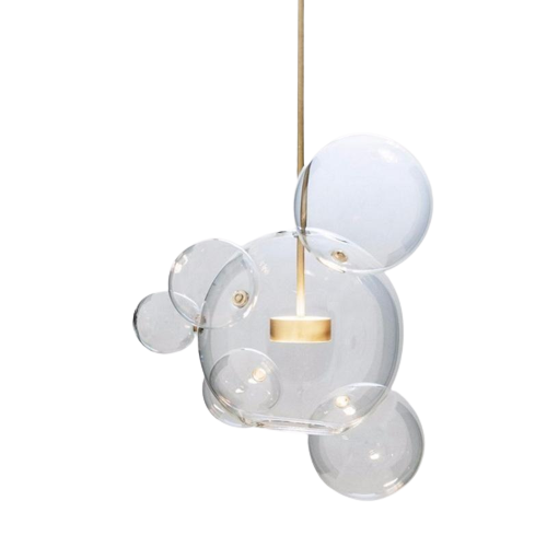 Подвес Bubbles Smoky 5в1 LED 50x53 Grey (4458319)