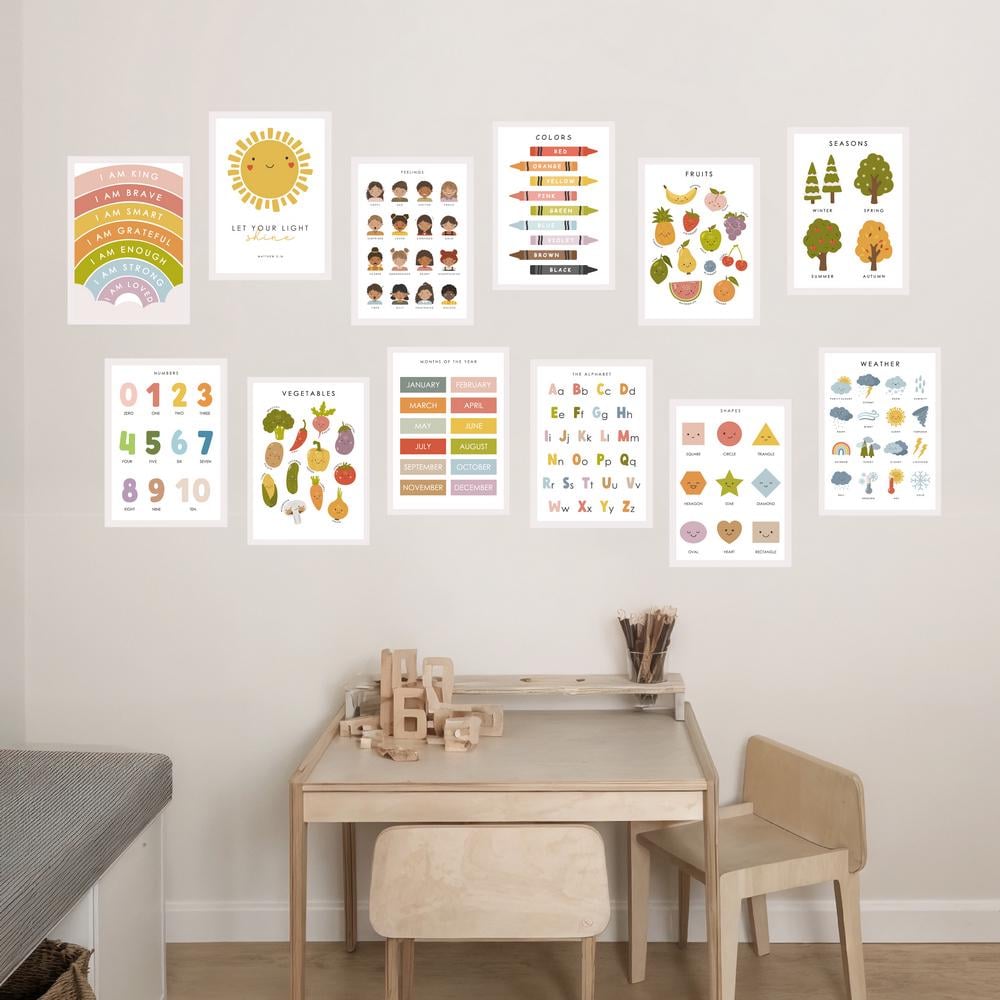 Наклейки LIPKO Обучающие таблички на английском языке (28459130) - фото 4 Наклейки LIPKO Обучающие таблички на английском языке (28459130) - фото 4