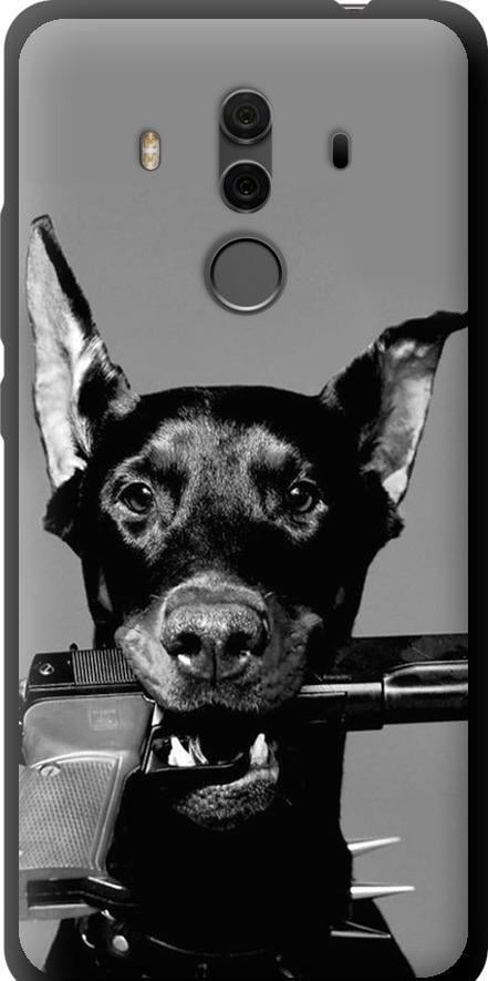 Чехол на Huawei Mate 10 Pro Доберман (2745b-1138-42517)