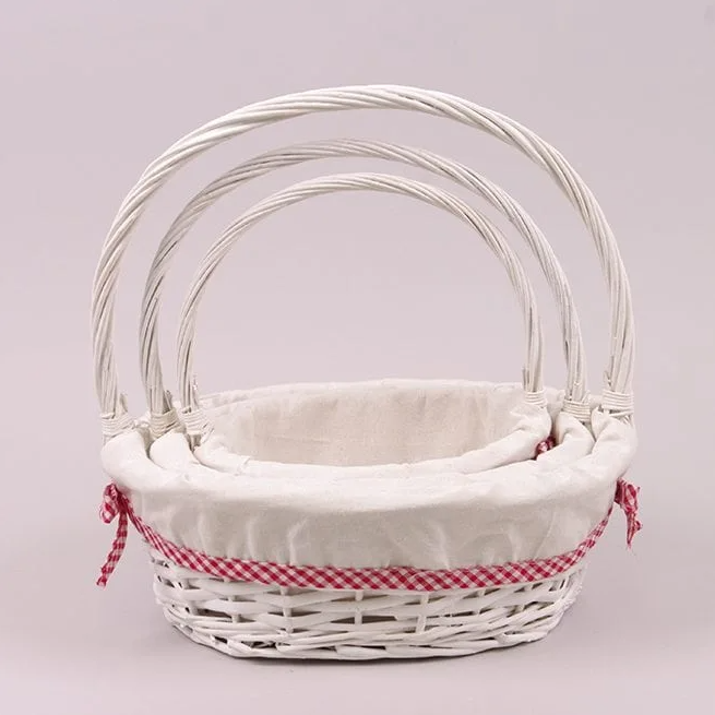 Комплект корзин с тканью Flora 3 шт. (38057)