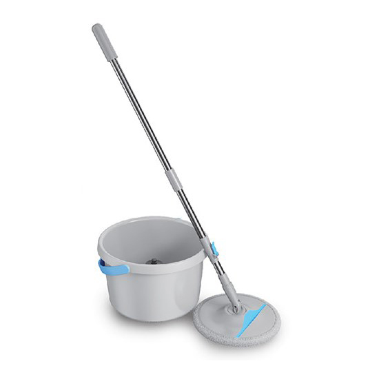 Швабра с отжимом для пола и окон Stenson Flat Mop MH-3366 с микрофиброй (iz00588) - фото 1