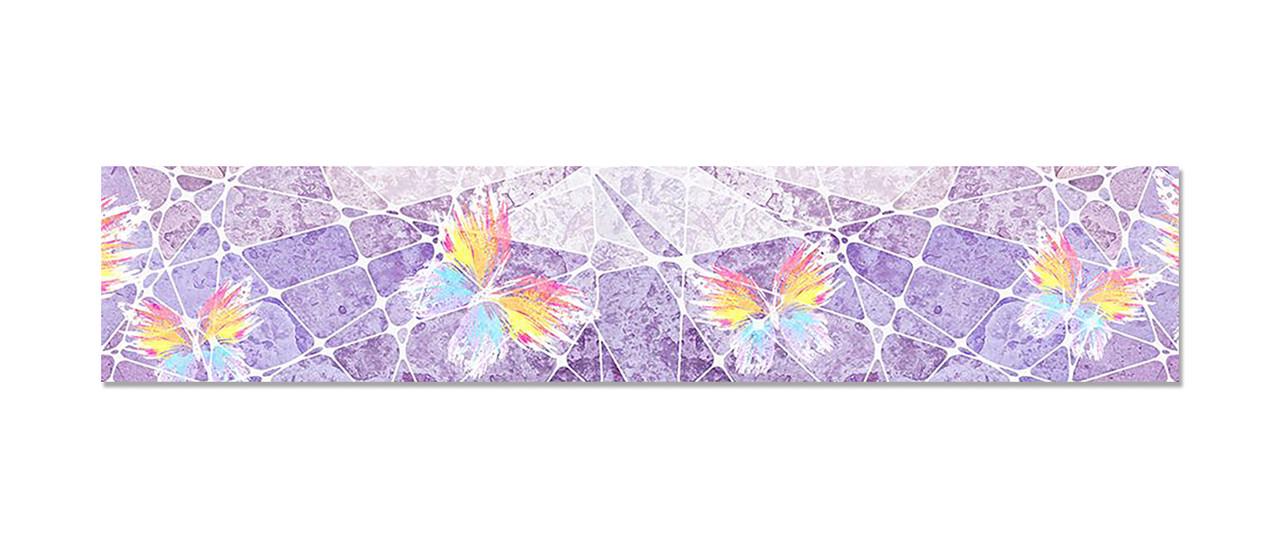 Наліпка вінілова на кухню Zatarga Барвисті метелики 600х3000 мм (1283915497)