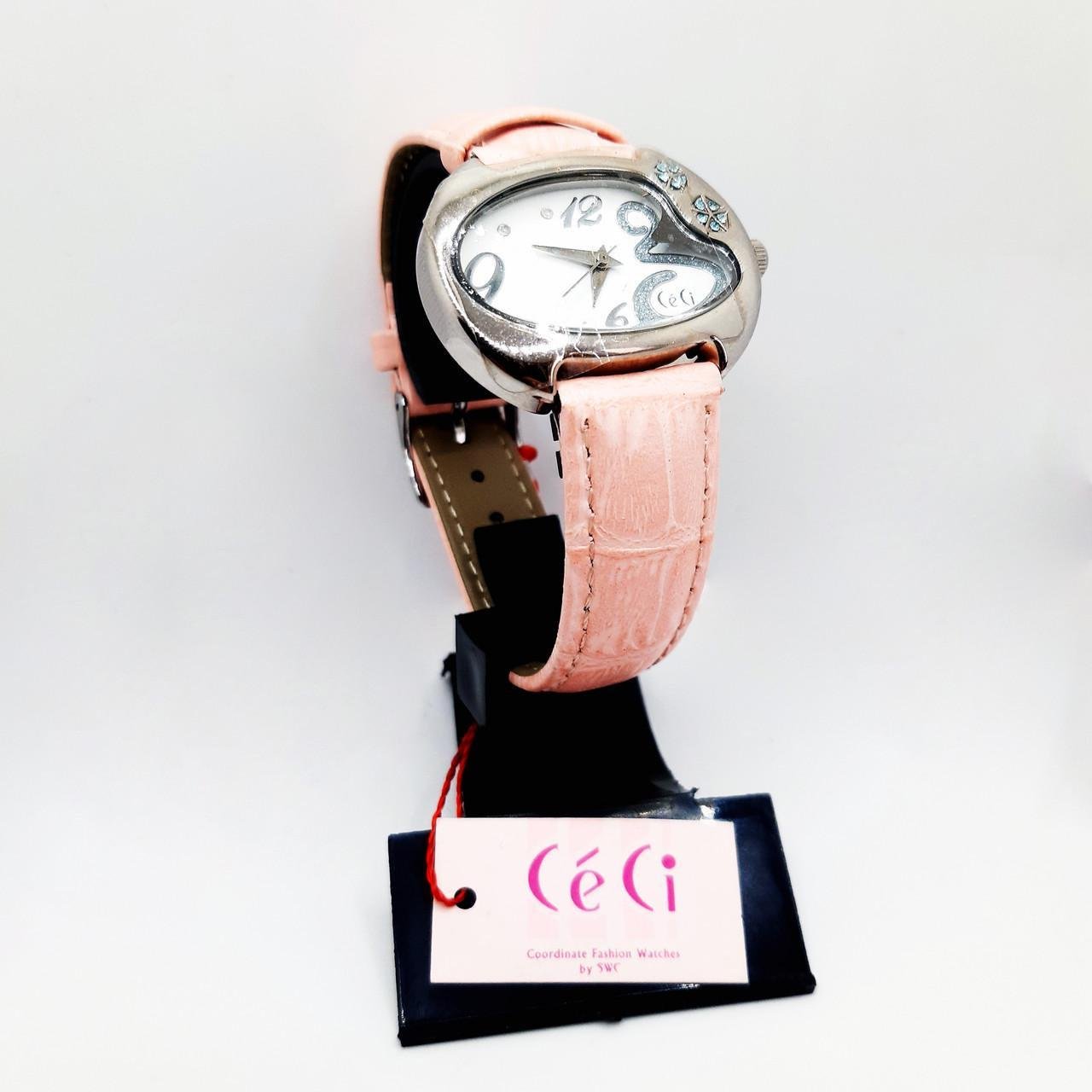 Наручные часы женские CeCi кварцевый кожаный ремешок (СЕА0027ZWU)