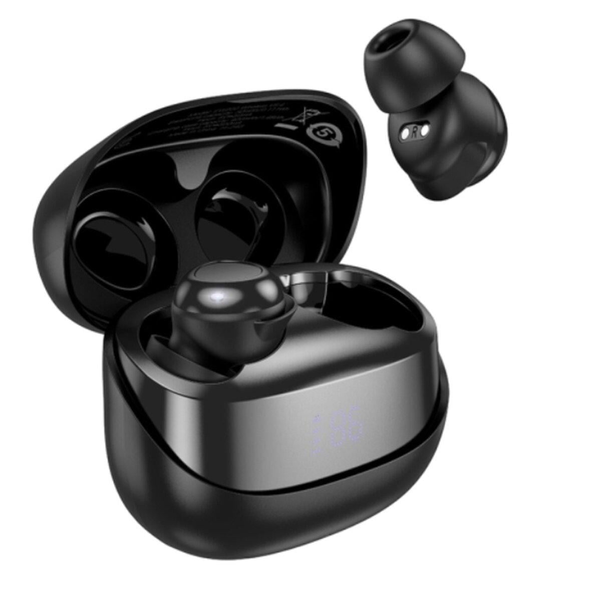 Наушники беспроводные Hoco EW200 Elegant true wireless sleep BT5.4 headset 400 mAh Black (6942007632638)