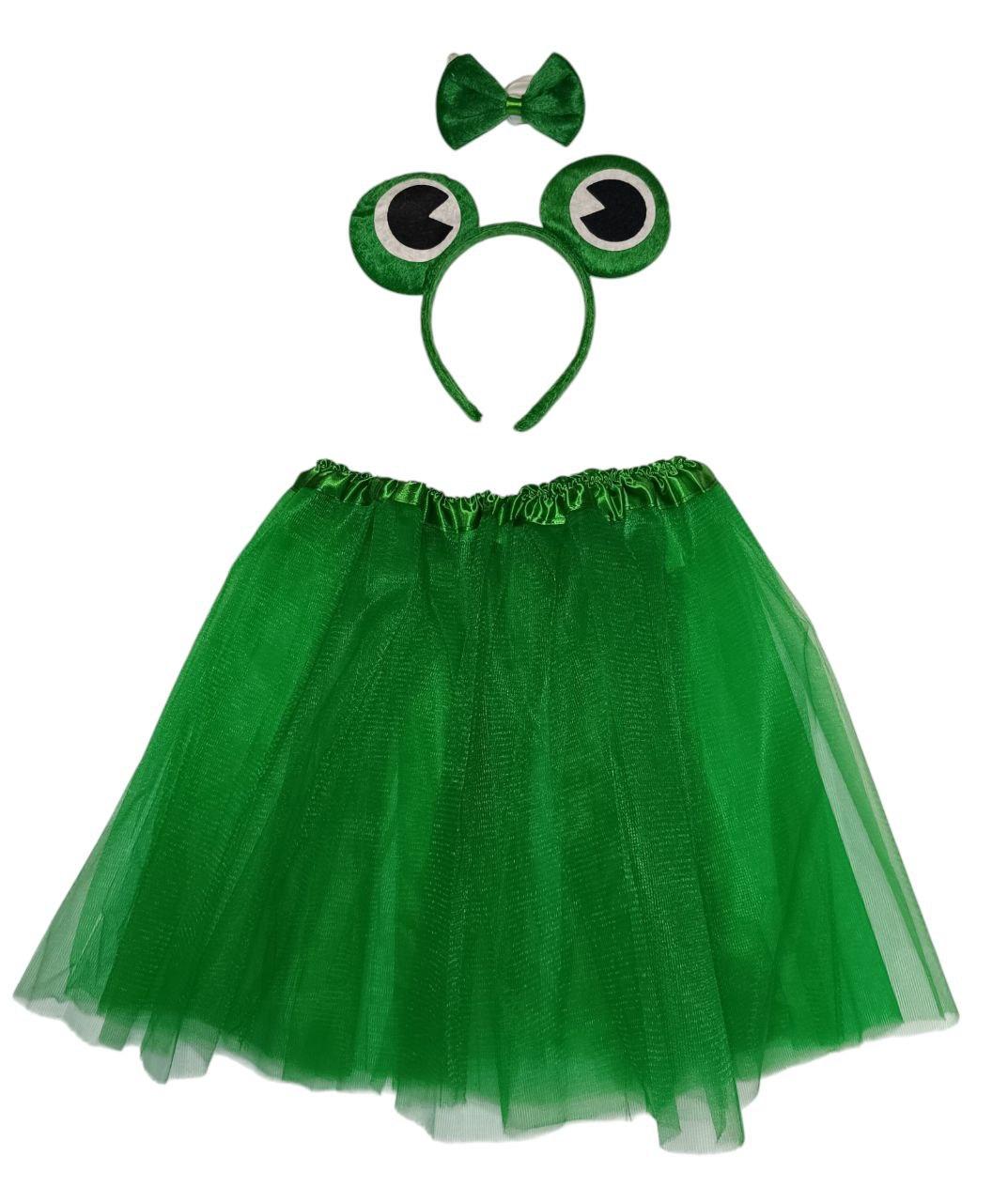 Карнавальний костюм для дівчинки Жаба обруч/метелик/спідниця (2551526894)
