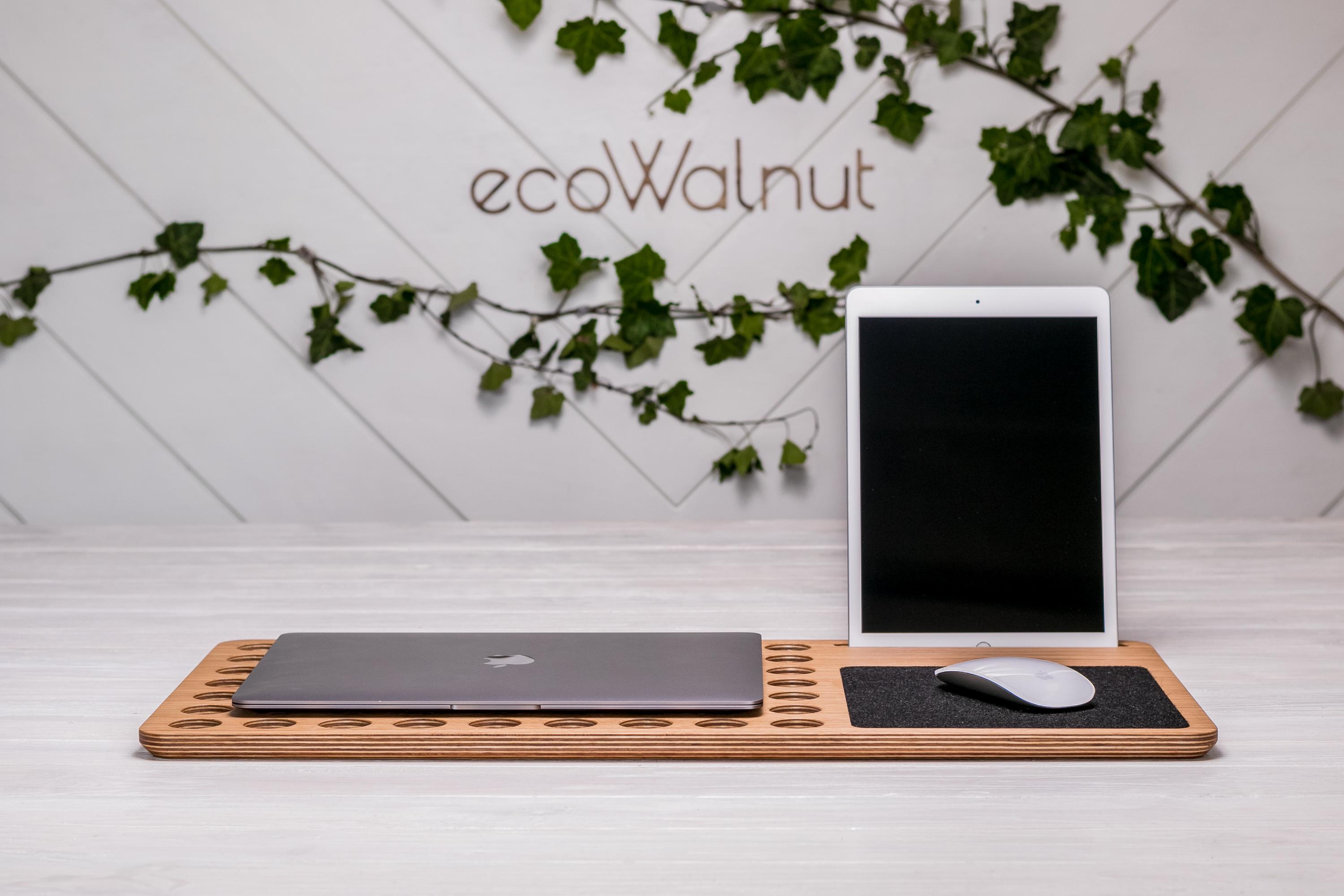 Підставка-холдер EcoWalnut для ноутбука від перегрівання AirDesk M (AW-2.1) - фото 6