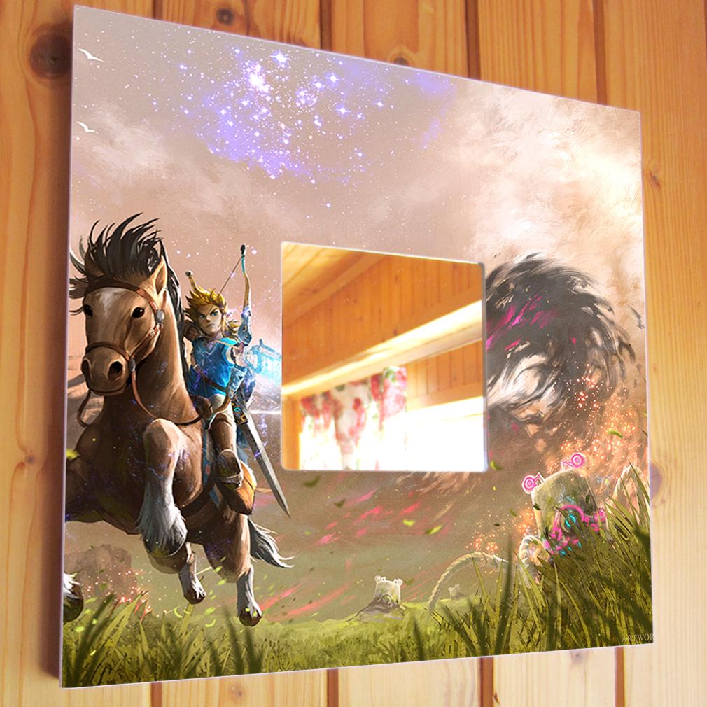 Зеркало декоративное "The Legend of Zelda" 260х260 мм (M03417)