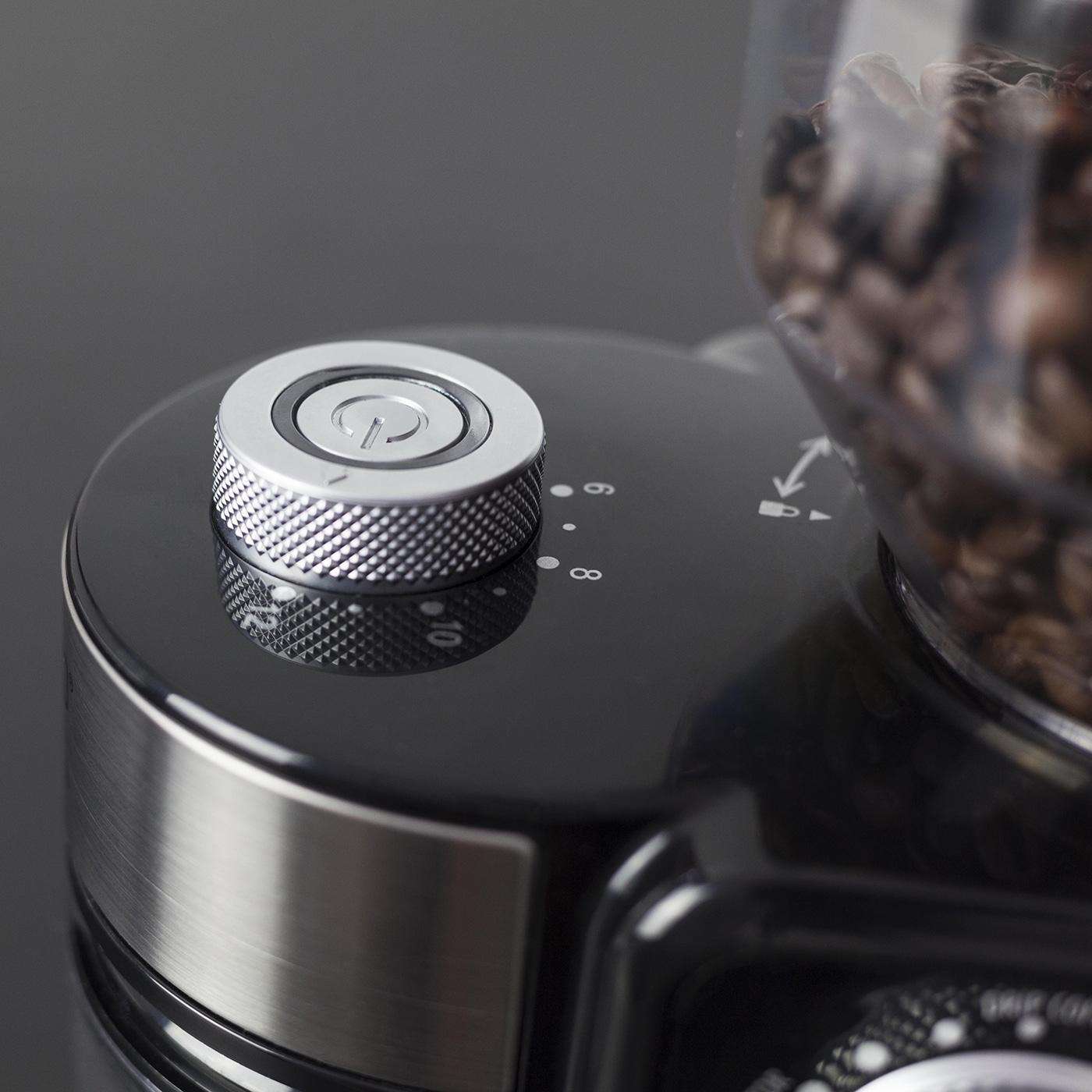 Кавомолка електрична Caso 1833 Barista Crema 150 Вт контейнер 190 г Чорний (836d319b) - фото 6 Кавомолка електрична Caso 1833 Barista Crema 150 Вт контейнер 190 г Чорний (836d319b) - фото 6