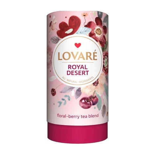 Чай розсипний Lovare Королівський десерт 80 г (14610) Чай розсипний Lovare Королівський десерт 80 г (14610)