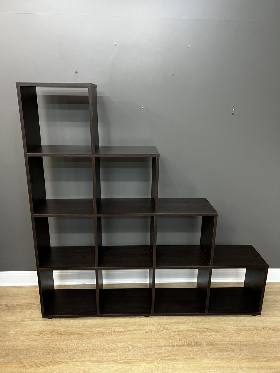 Стелаж А-5 на 10 комірок 1425х1400х252 мм Дуб венге магія - фото 4 Стелаж А-5 на 10 комірок 1425х1400х252 мм Дуб венге магія - фото 4