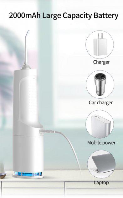 Ирригатор Power Floss PET PR48V White - фото 3