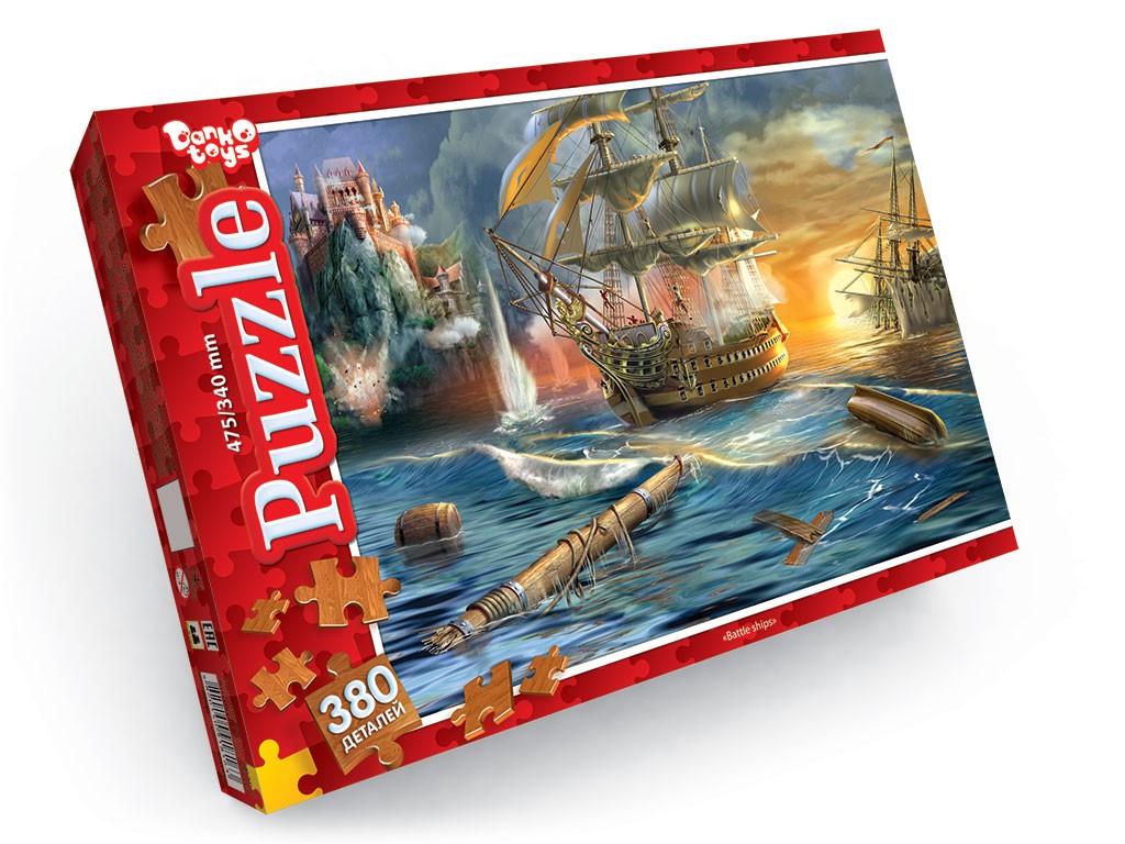 Пазлы детские Battle Ships 475х340 мм 380 эл.