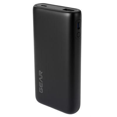Повербанк GEAR 20000 mAh Black (DL203C) Повербанк GEAR 20000 mAh Black (DL203C)