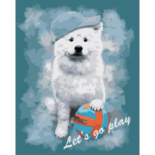 Набор для росписи по номерам Идейка Давай поиграем 40х50 см (КНО4180-mt)