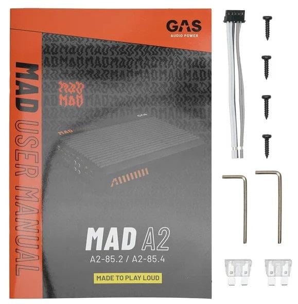 Підсилювач GAS MAD A2-85.2 - фото 2