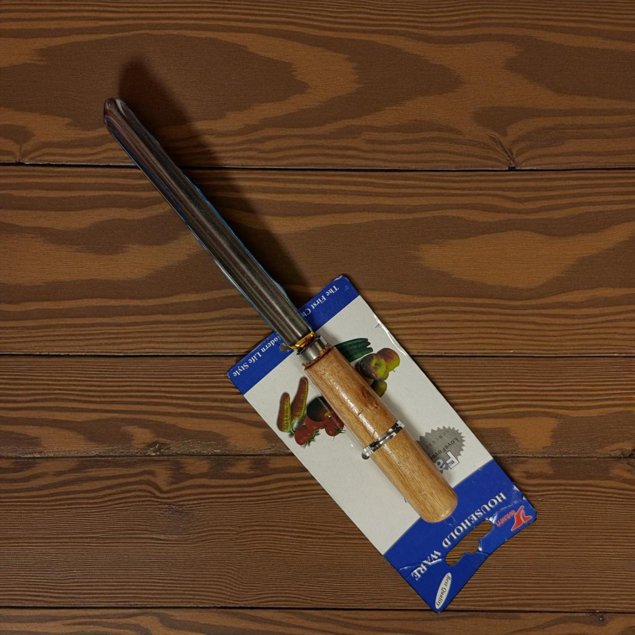 Овочечистка SHUNYI 550084 з дерев’яною ручкою/металева 25 см (550084 ) - фото 3 Овочечистка SHUNYI 550084 з дерев’яною ручкою/металева 25 см (550084 ) - фото 3