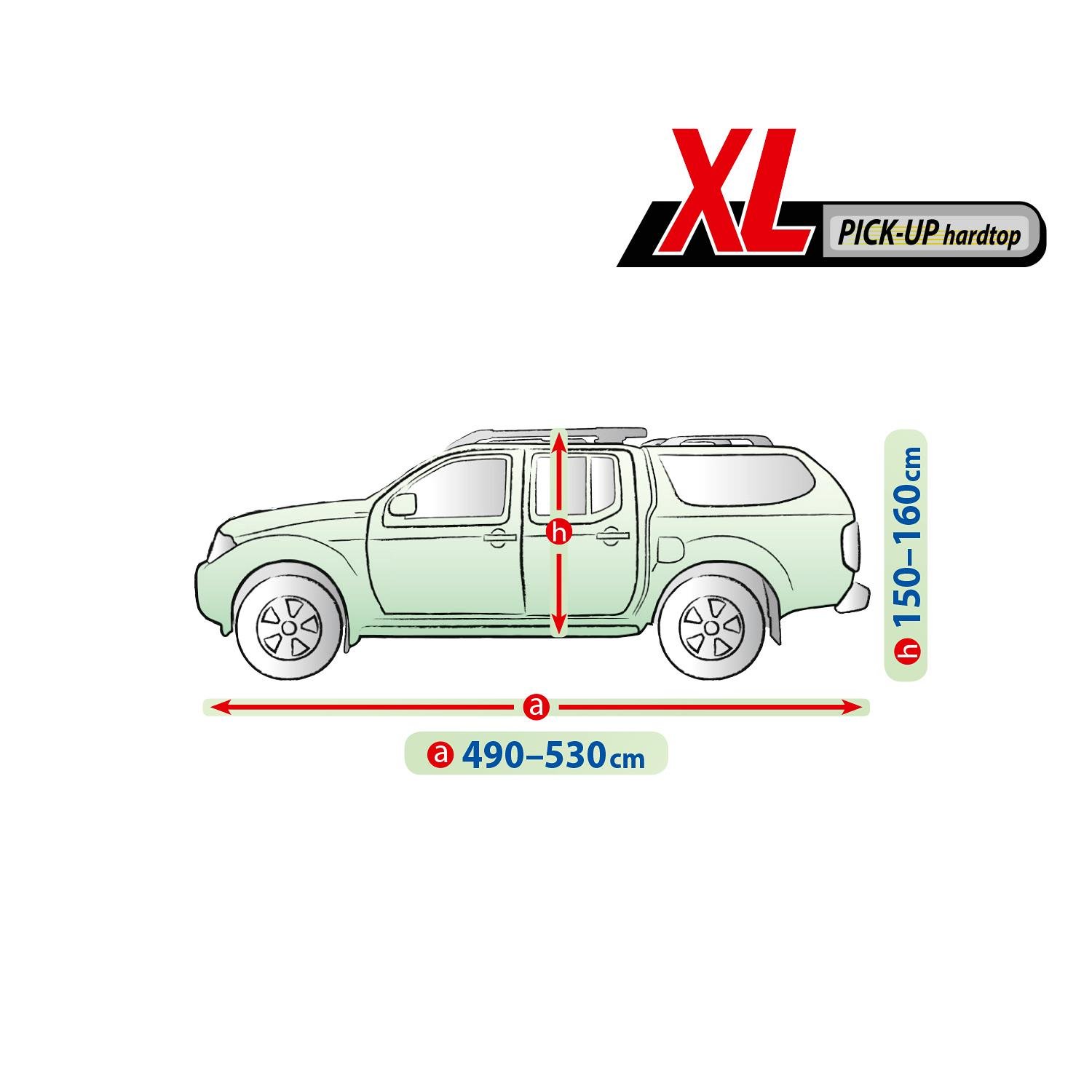 Чехол-тент Kegel-Blazusiak Mobile Garage XL Pick Up з кунгом для автомобиля (5-4128-248-3020) - фото 4